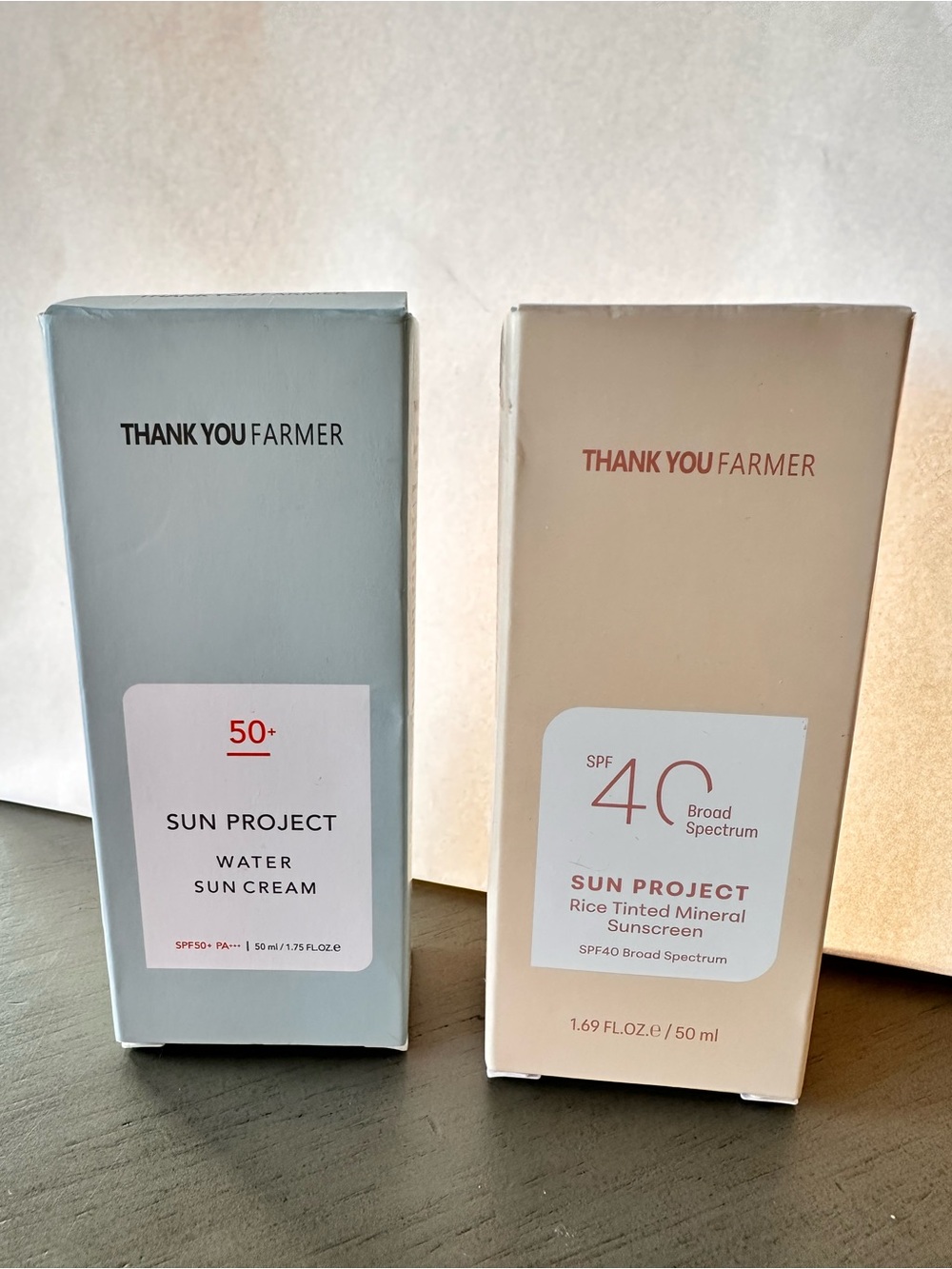 NEW Thank You Farmer Sun Project 1.69oz each (2)